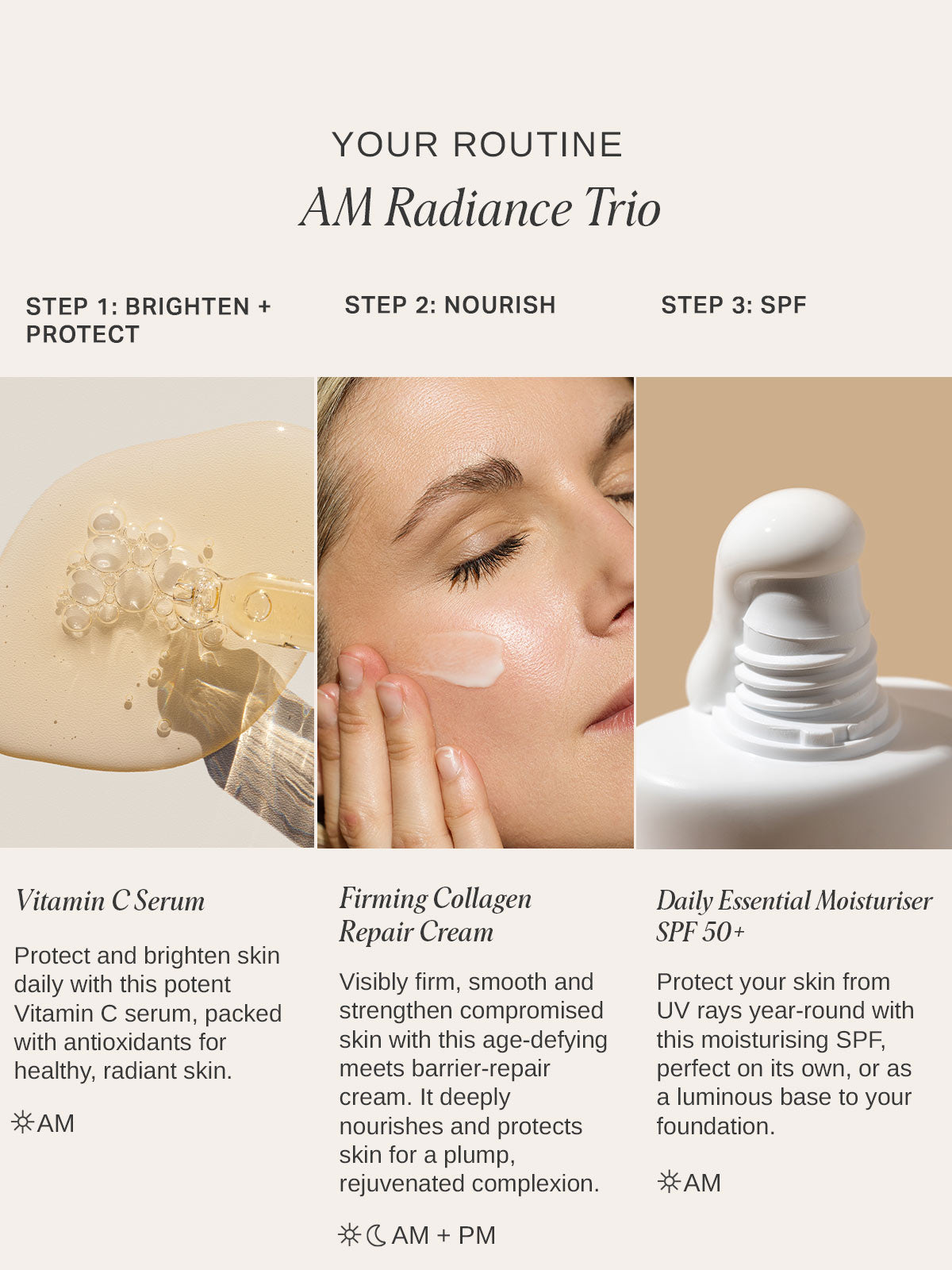 AM Radiance Trio - Alpha-H Skincare Australia