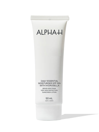 Daily Essential Moisturiser SPF 50+ With Hydrosella - Alpha-H Skincare Australia