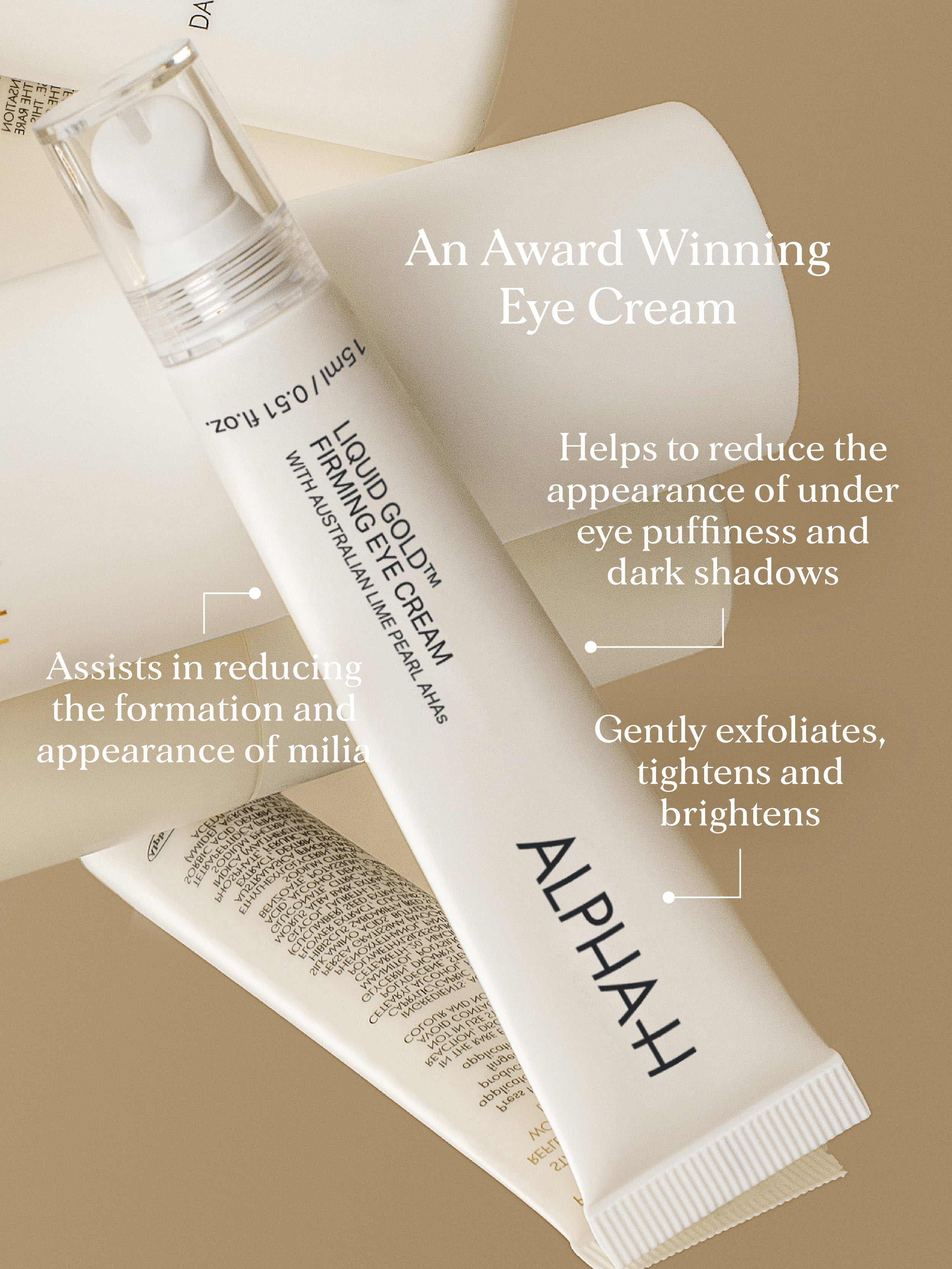 Free Gift - Liquid Gold Firming Eye Cream - Alpha-H Skincare Australia