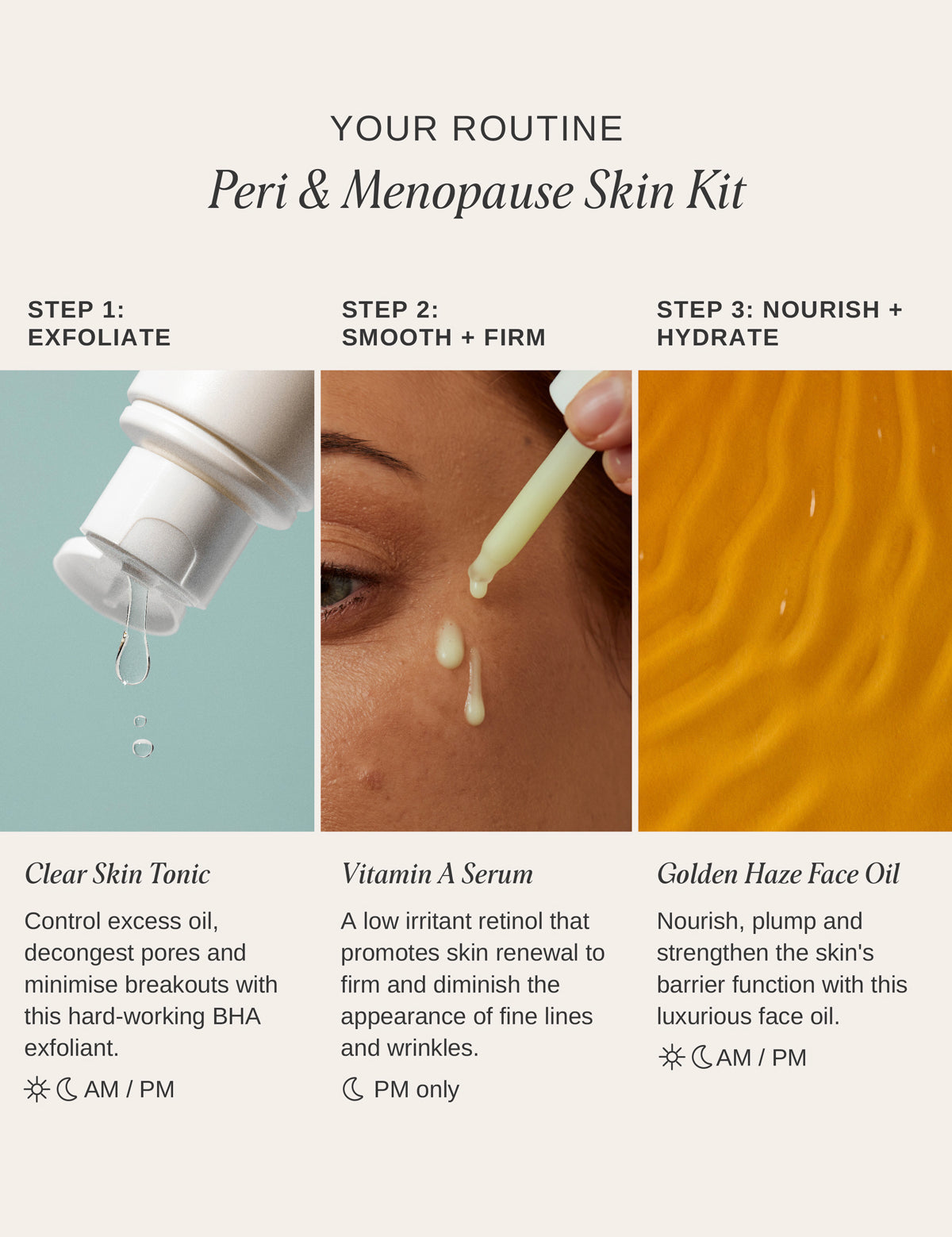 Peri & Menopause Skin Kit - Alpha-H Skincare Australia