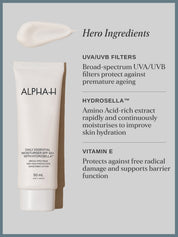 Daily Essential Moisturiser SPF50+ With Hydrosella™ 50mL