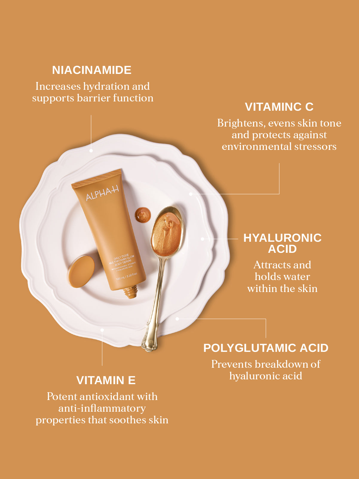 Daily Dose Multivitamin Glow Body Serum - Alpha-H Skincare Australia