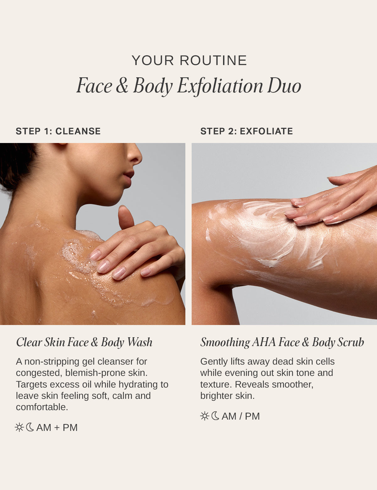 Face & Body Exfoliation Duo - Alpha-H Skincare Australia