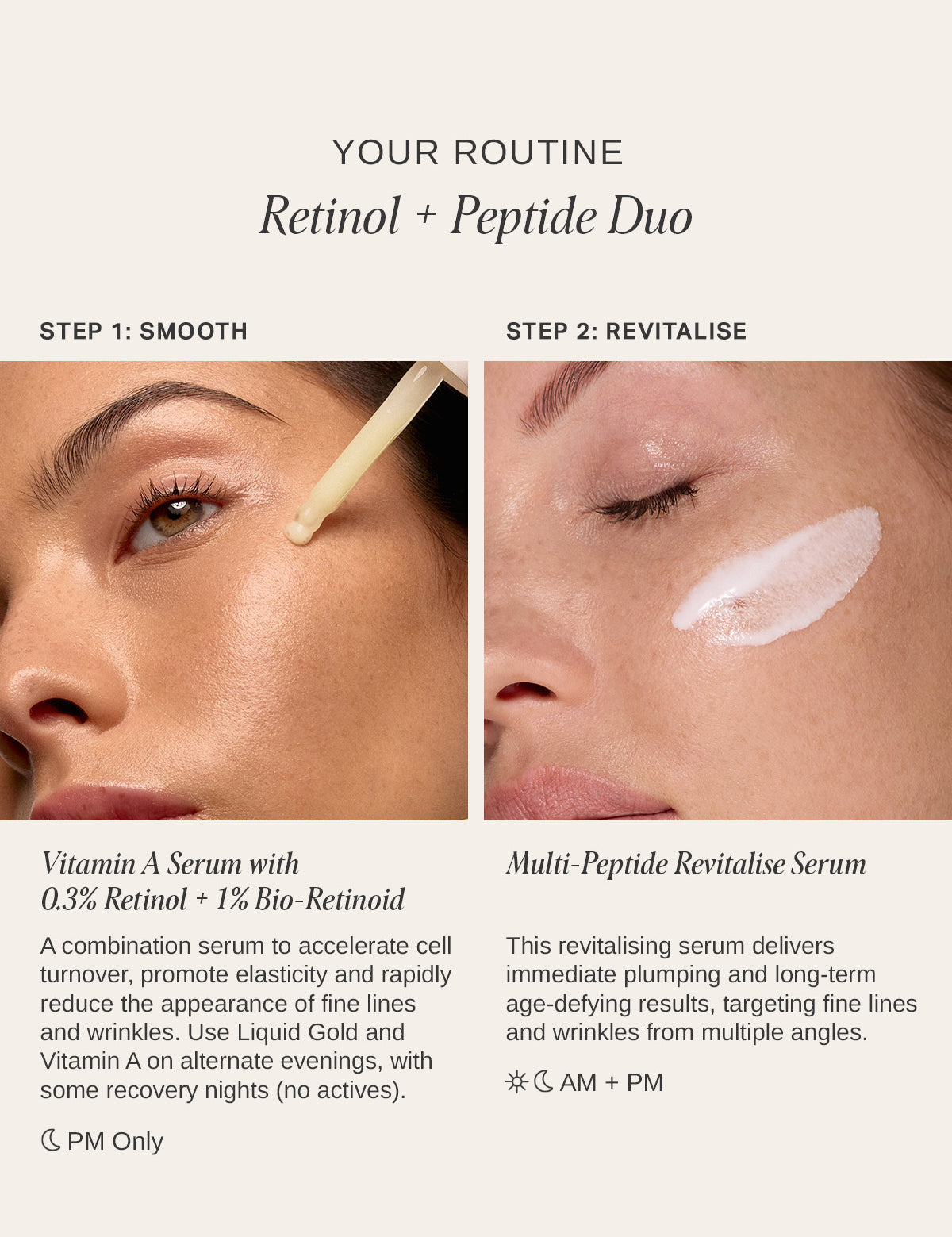 Retinol & Peptide Duo - Alpha-H Skincare Australia