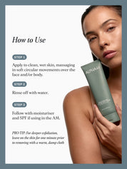 Smoothing AHA Face and Body Scrub
