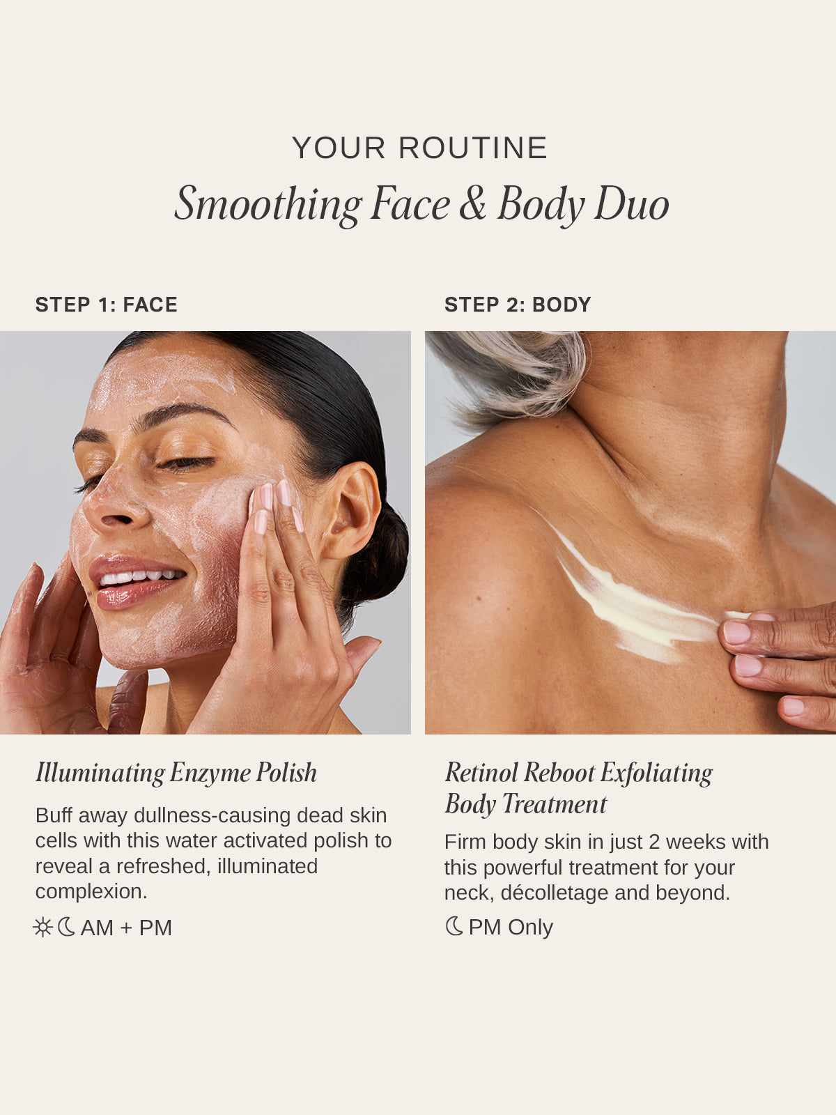 Smoothing Face & Body Duo