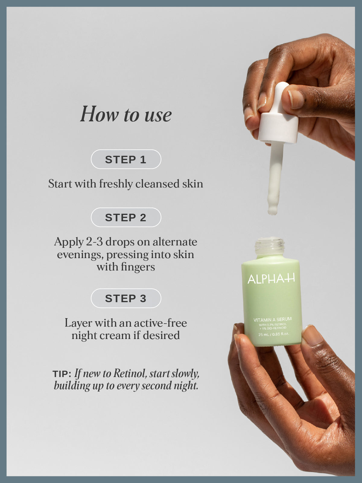 Vitamin A Serum with 0.5% Retinol (Relaunch) - Alpha-H Skincare Australia